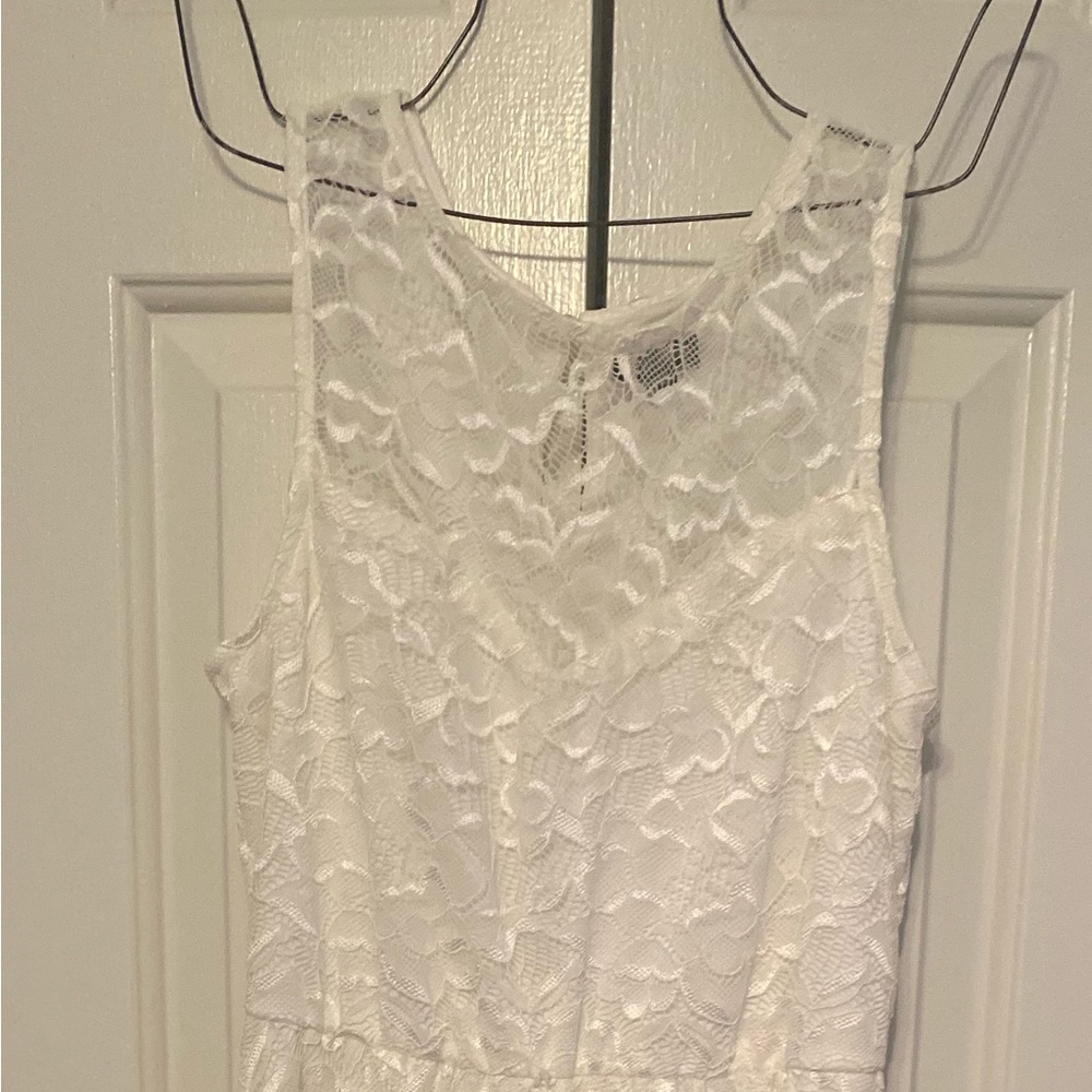 Lily Rose antique white dress